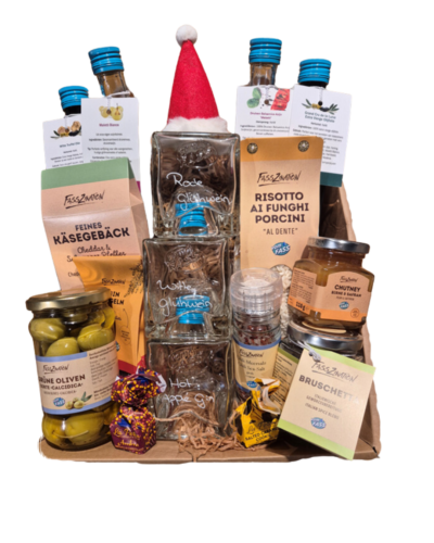 Trio gluhwein & food giftset XL
