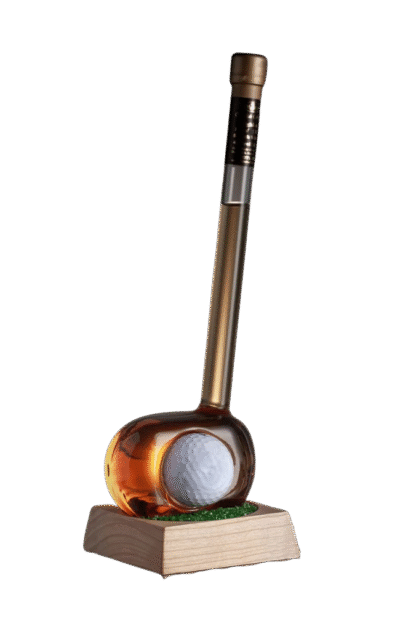 Golfstick & Golfbal Fles (leeg)