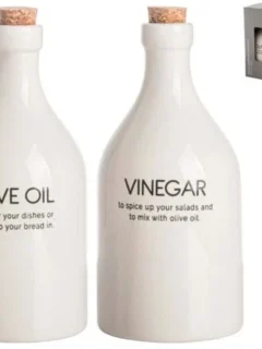 Gusta | Olie- en azijnflesjes (set van 2)